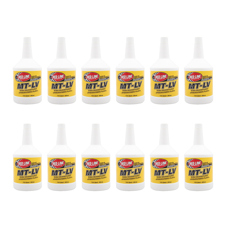 Red Line MT-LV GL-4 Gear Oil Case 12 x 1 Quart