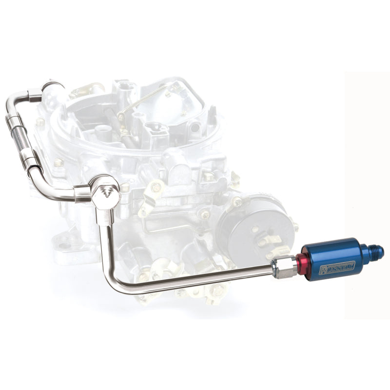 Edelbrock Carburetor Fuel Line - 6 AN Male Inlet