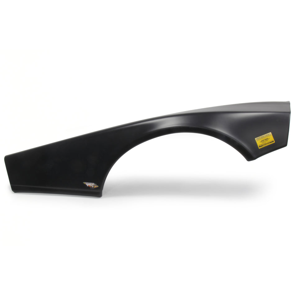 Five Star Passenger Side Fender - MD3 - Plastic - Black - Half