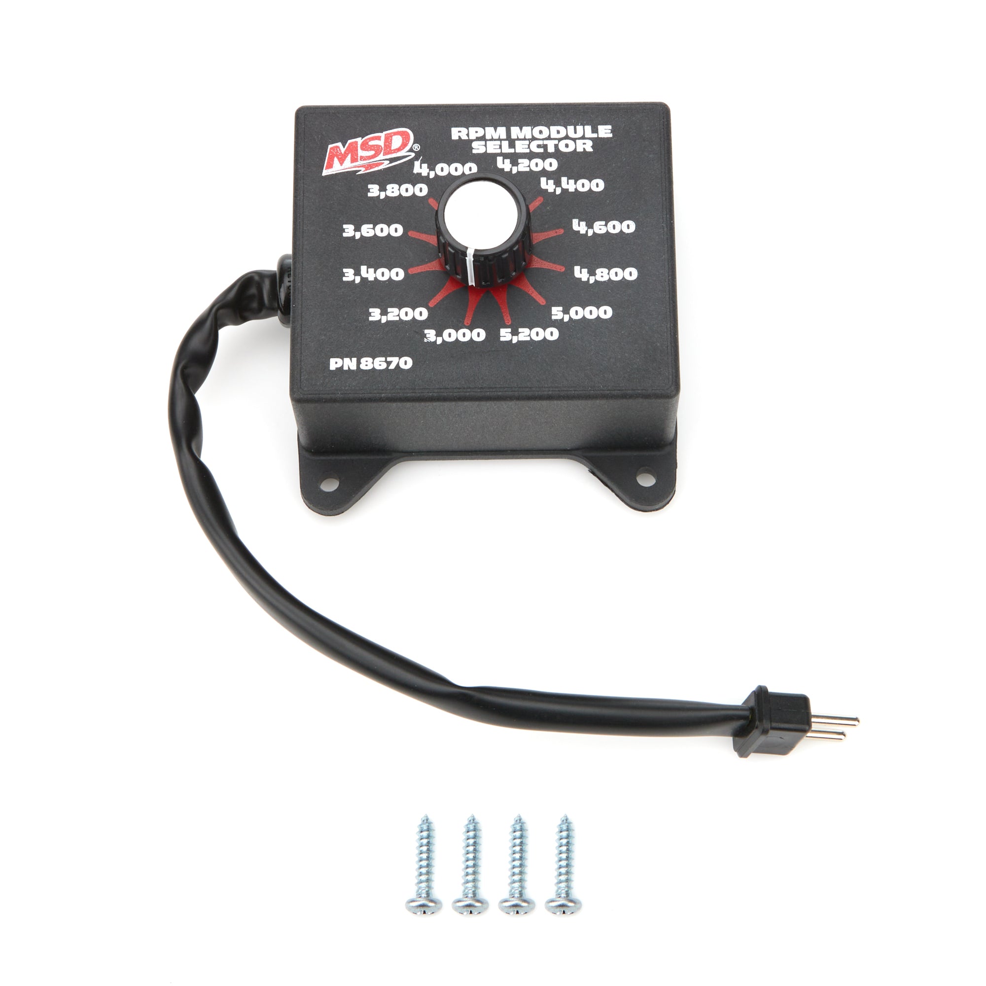 MSD Selector Switch - 3000-5200 RPM