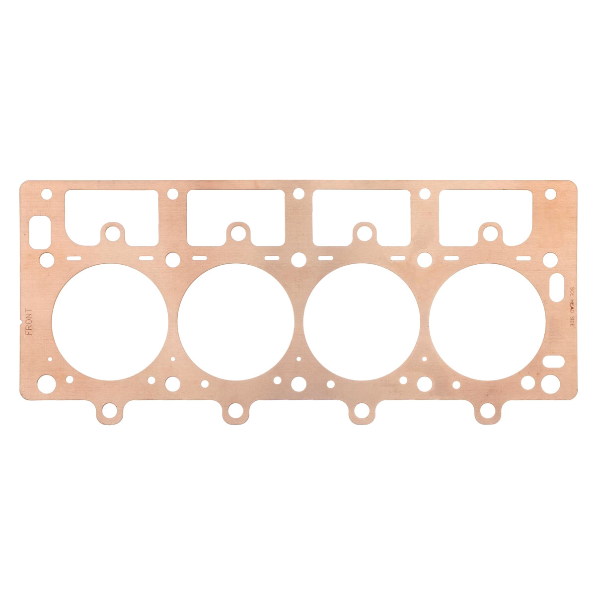 SCE Pro Copper Copper Cylinder Head Gasket - 4.160 in Bore - 0.062 in Compression Thickness - Driver Side - GM LS-Series
