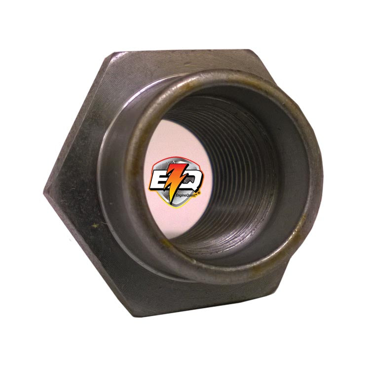 EngineQuest Replacement Oil Filter Thread Insert 1-1/16-12 Thread Steel Natural - Big Block Ford