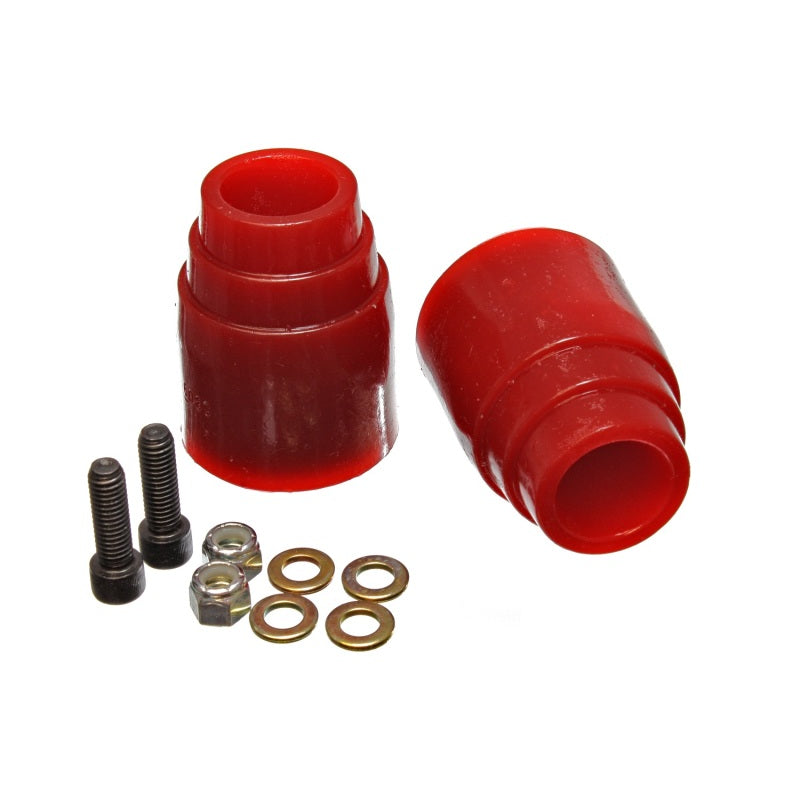 Energy Suspension Bushing Kit - 4 Bar Bushings - Hyper-Flex - 1-1/4 in OD - 9/16 in ID - Red