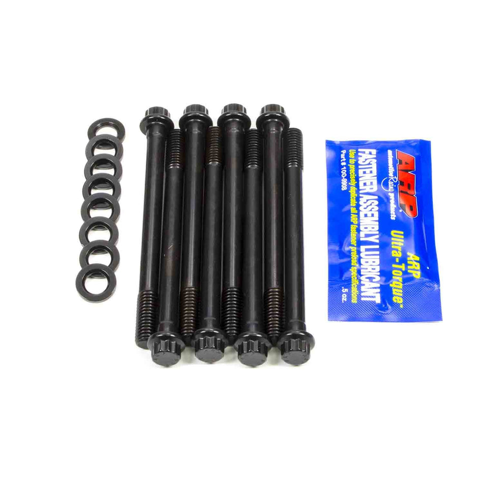 ARP High Performance Series Cylinder Head Bolt Kit - 12 Point Head - Chromoly - Black Oxide - Exhaust Bolts Only - Dart - Big Block Chevy - Set of 8