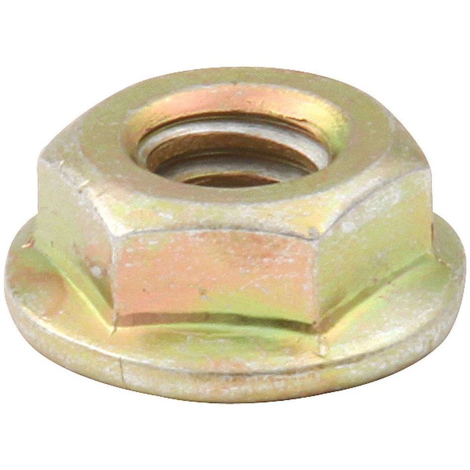 Allstar Performance Gold Spin Lock Nuts - (10 Pack)