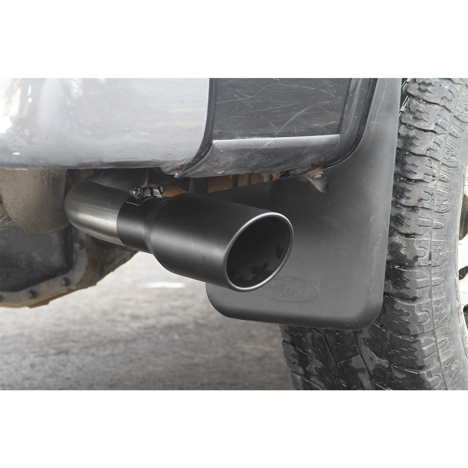 Flowmaster FlowFx Exhaust System - Cat-Back - 3" Diameter - Single Side Exit - 4-1/2" Black Ceramic Tip - Stainless