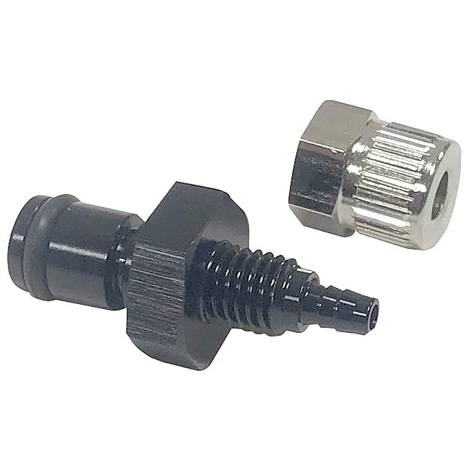 King Aluminum Male Bleeder Hose End