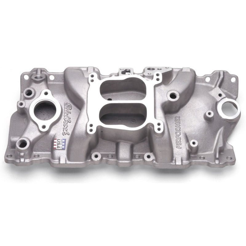 Edelbrock Dual Plane Spread / Square Bore Intake Manifold - Small Block Chevy