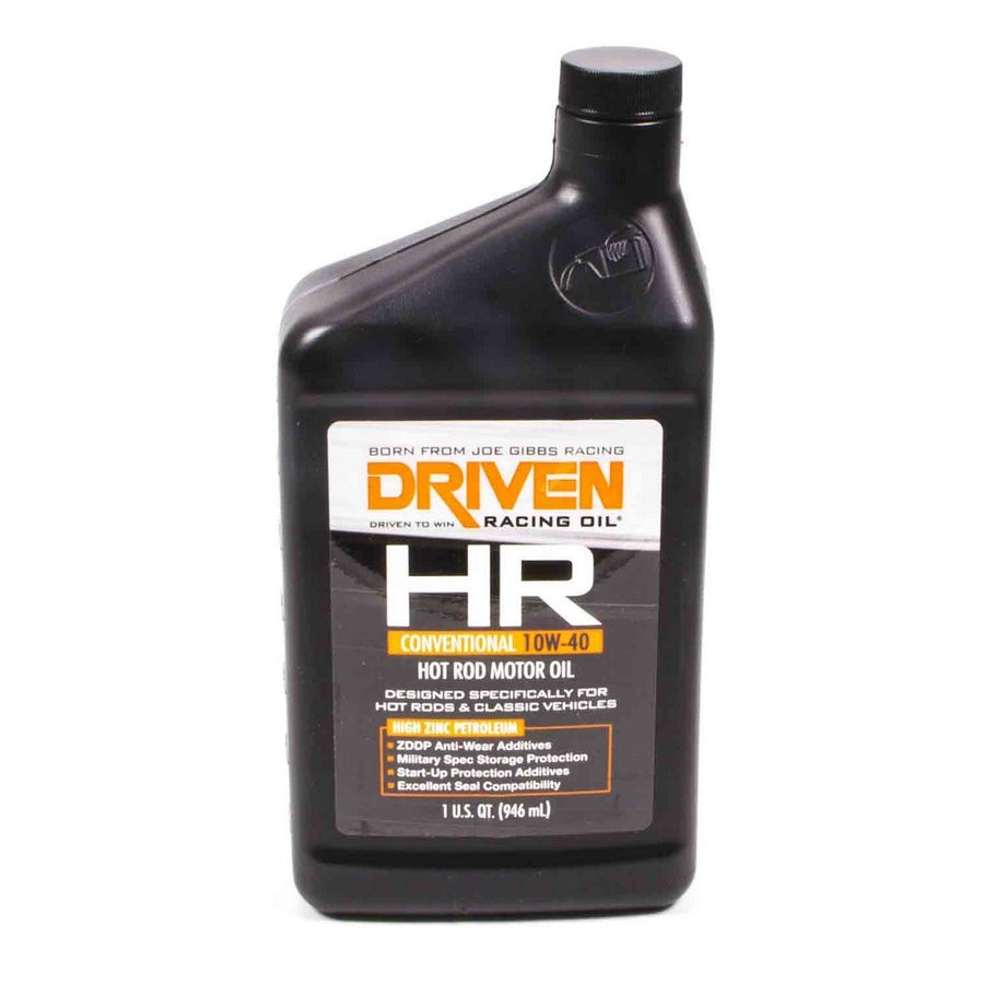 Driven HR5 10W-40 Conventional Hot Rod Oil - 1 Quart Bottle