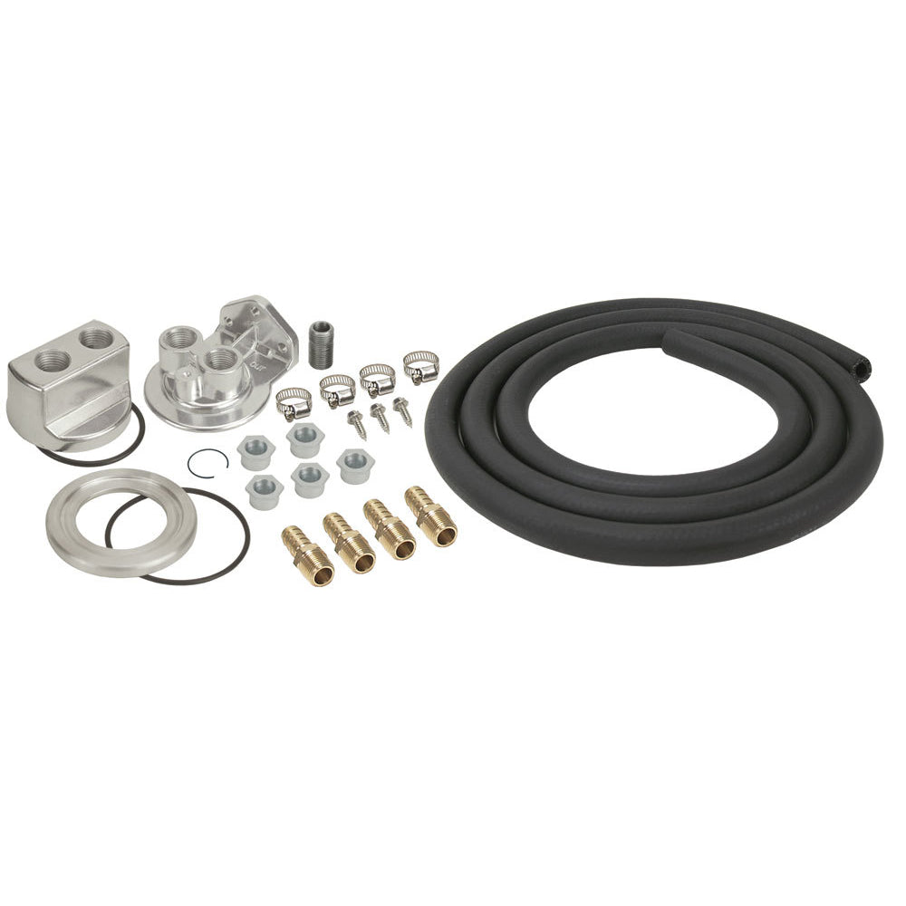 Derale Single Mount Oil Filter Relocation Kit