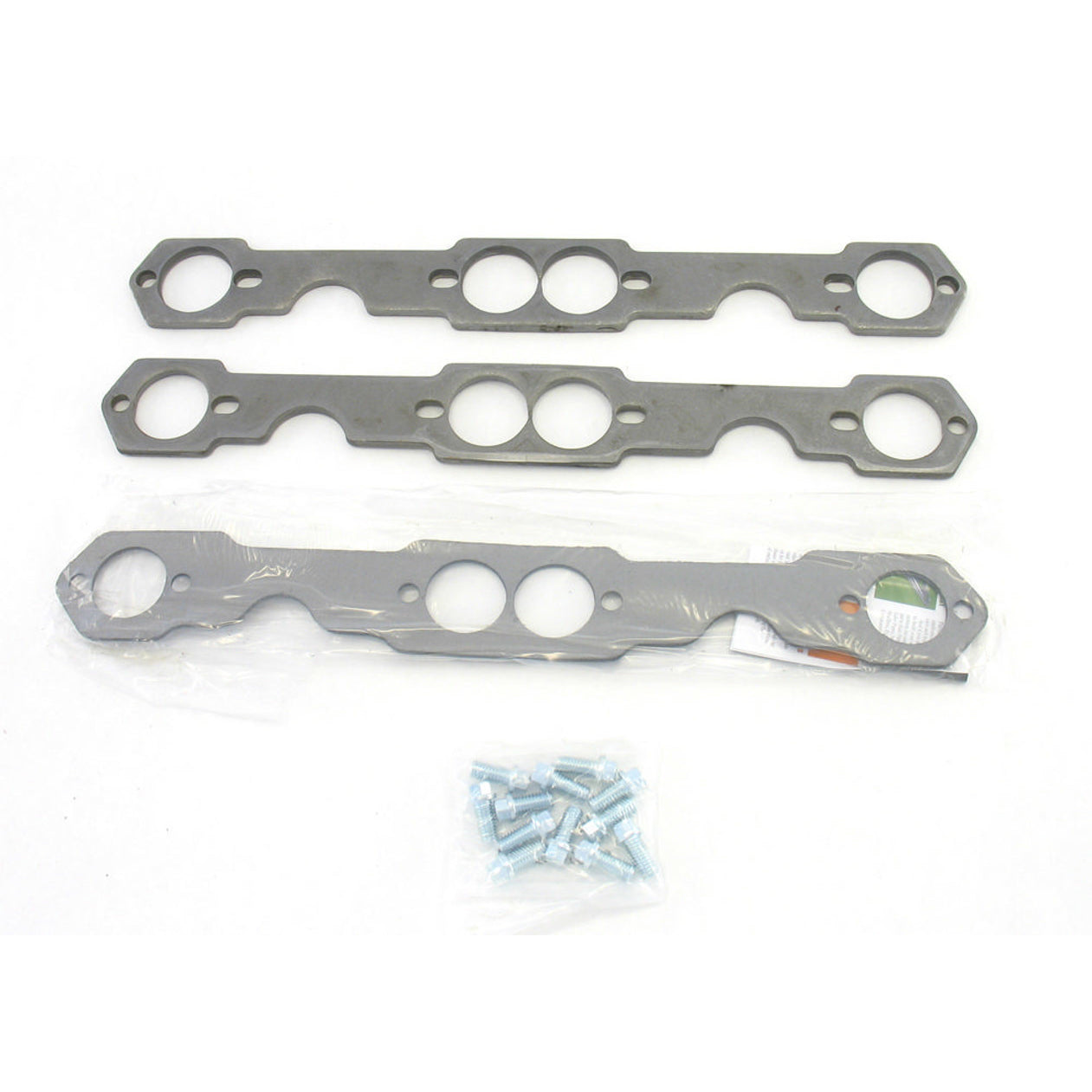 Patriot Exhaust Header Flange - 0.313 in Thick - 1.625 in Round Port - Small Block Chevy - Pair