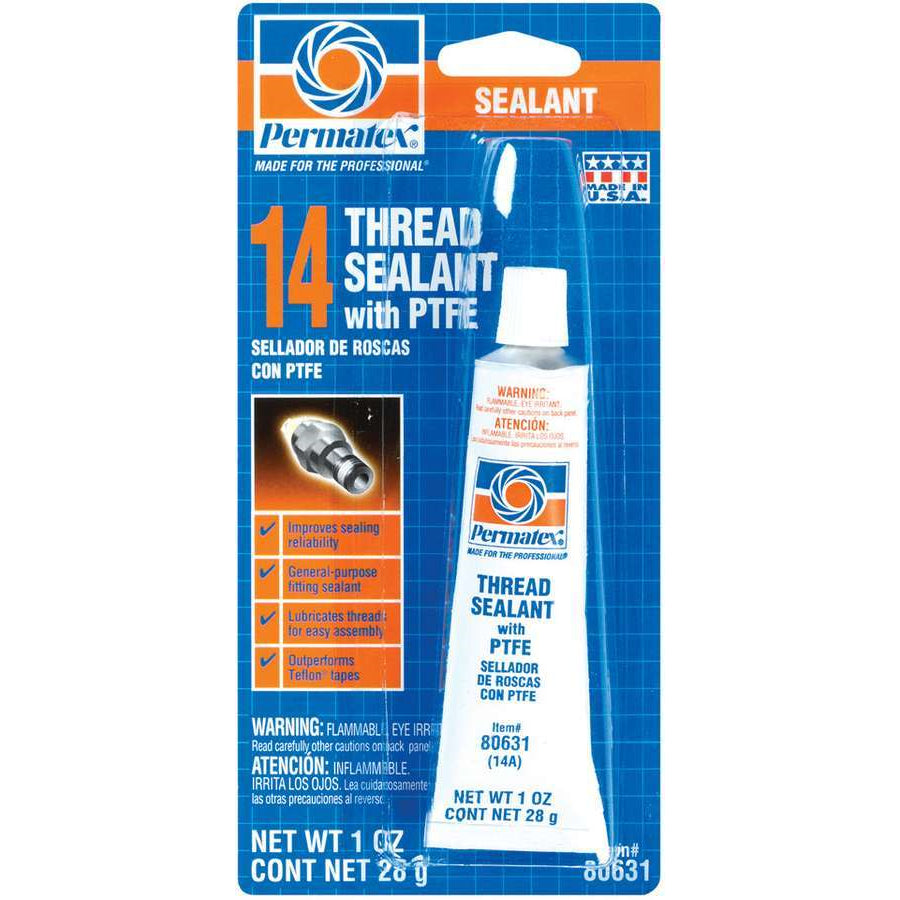 Permatex Thread Sealant w/ Teflon - 1 oz. Tube