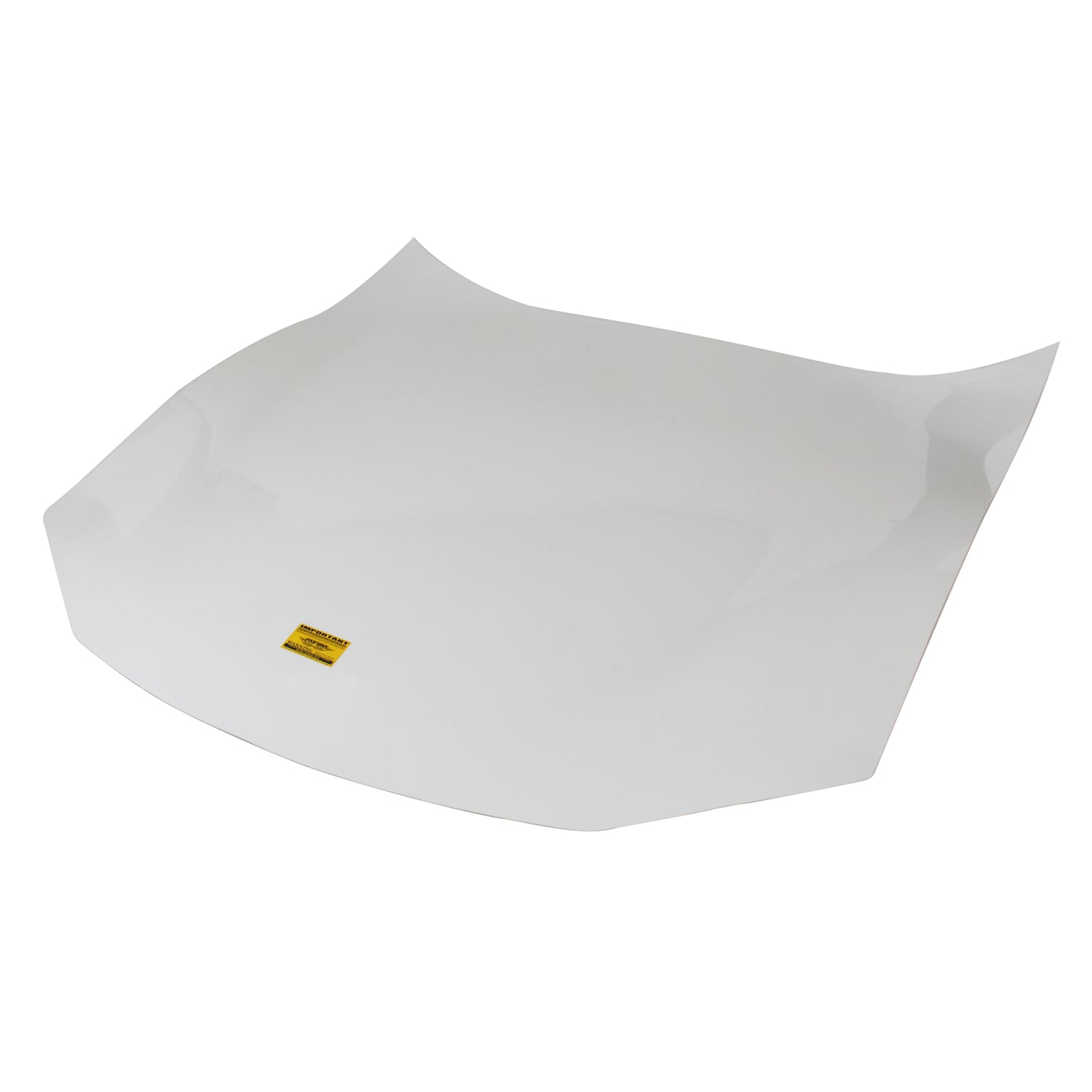 Five Star ABC Liteweight Fiberglass Flat Hood - White