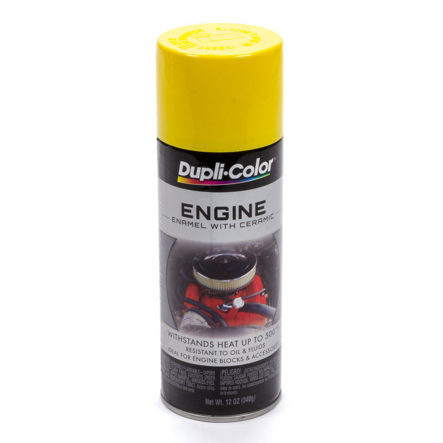 Dupli-Color Engine Enamel - 12 oz. Can - Daytona Yellow