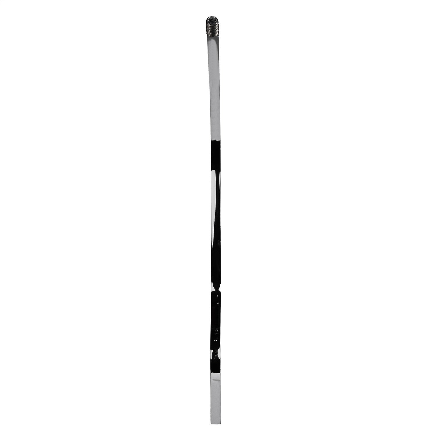 Hurst Competition Plus Shifter Stick - Double Bend - 15-1/2" - 3/8-16" Thread - Steel - Chrome - Hurst Manual Shifters