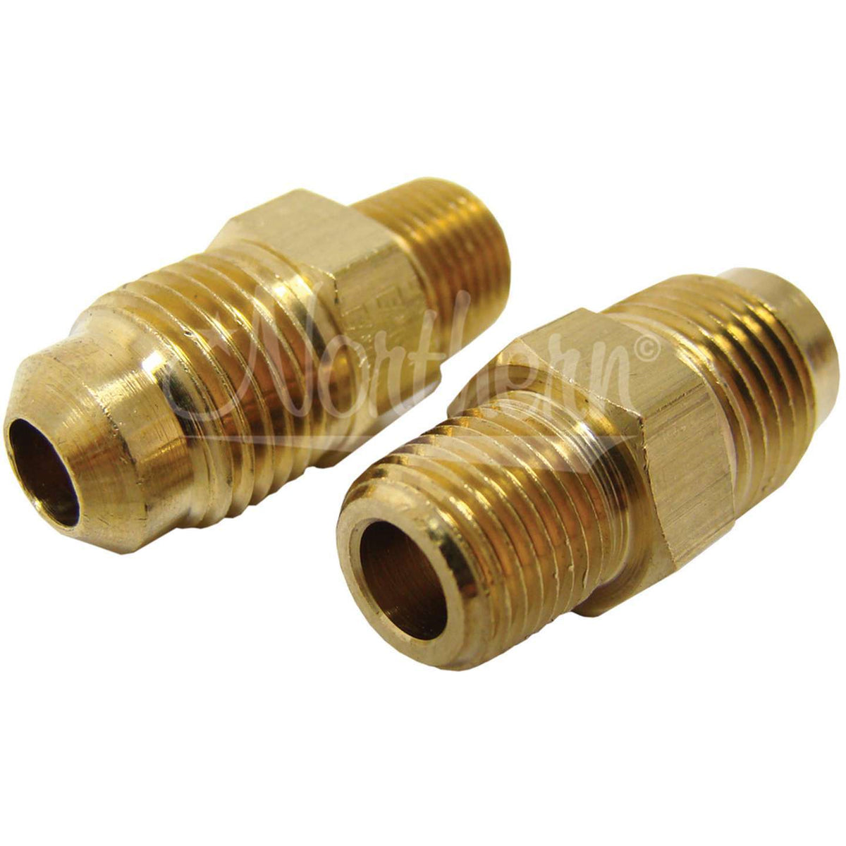 Northern Transmission Line Adapter 1/8" -27 NPT X 5/16" 2 Pack