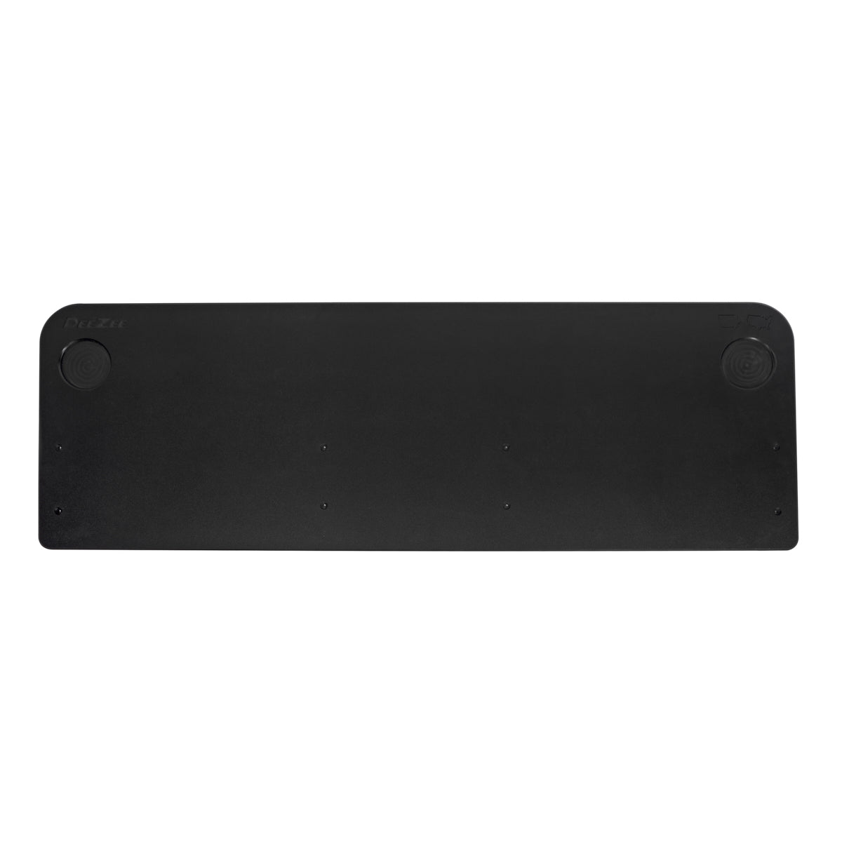 Dee Zee Bolt-On Tailgate Board - OEM Bolt Mount - 1/2 in Thick - 1-Piece - Black - Ford Fullsize Truck 2017-22