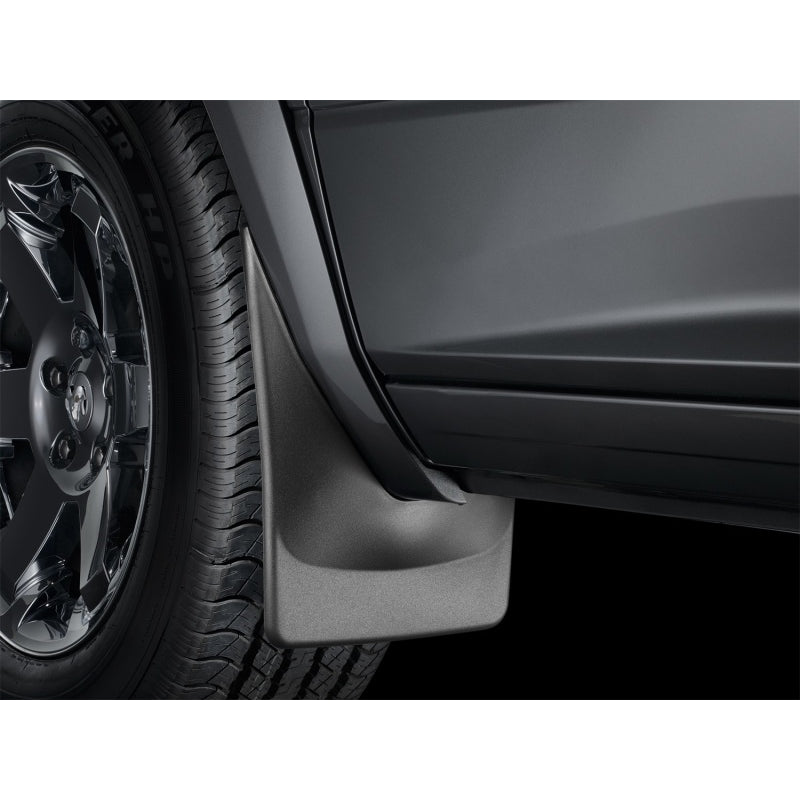 WeatherTech MudFlaps - Front - Black - Ford Fullsize SUV/Truck 1999-2007