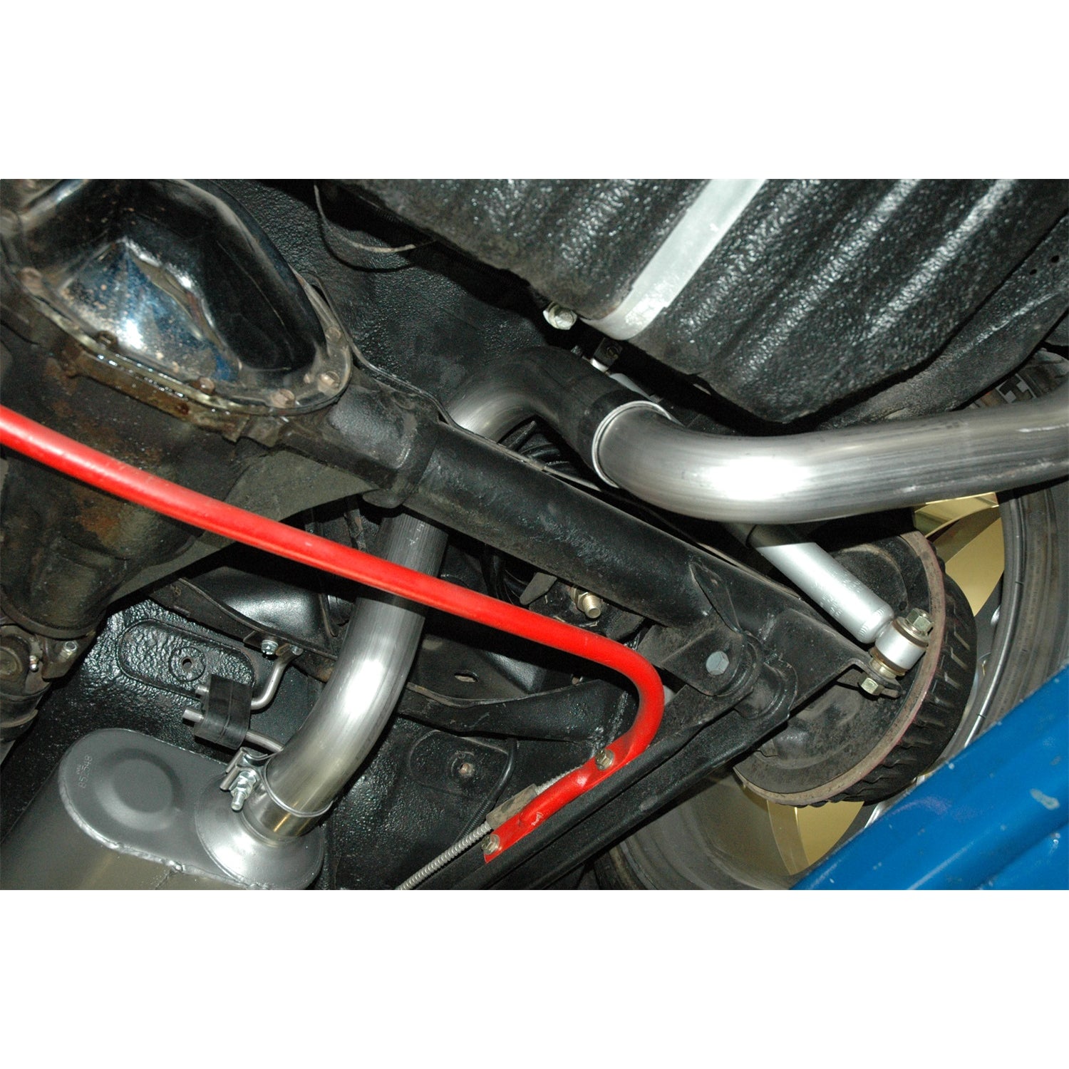 Flowmaster Header-back System 409S - Dual Rear Exit-AmeriCan Thunder - Aggressive Sound - 2-1/2" Tailpipe