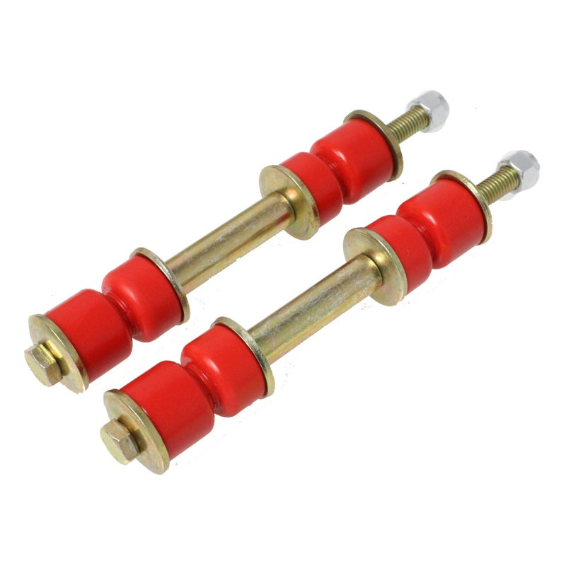 Energy Suspension Hyper-Flex End Link 4 to 4-1/2" Adjustable Long Sleeve 3/8" Bolts/Nuts/Washers Steel/Polyurethane