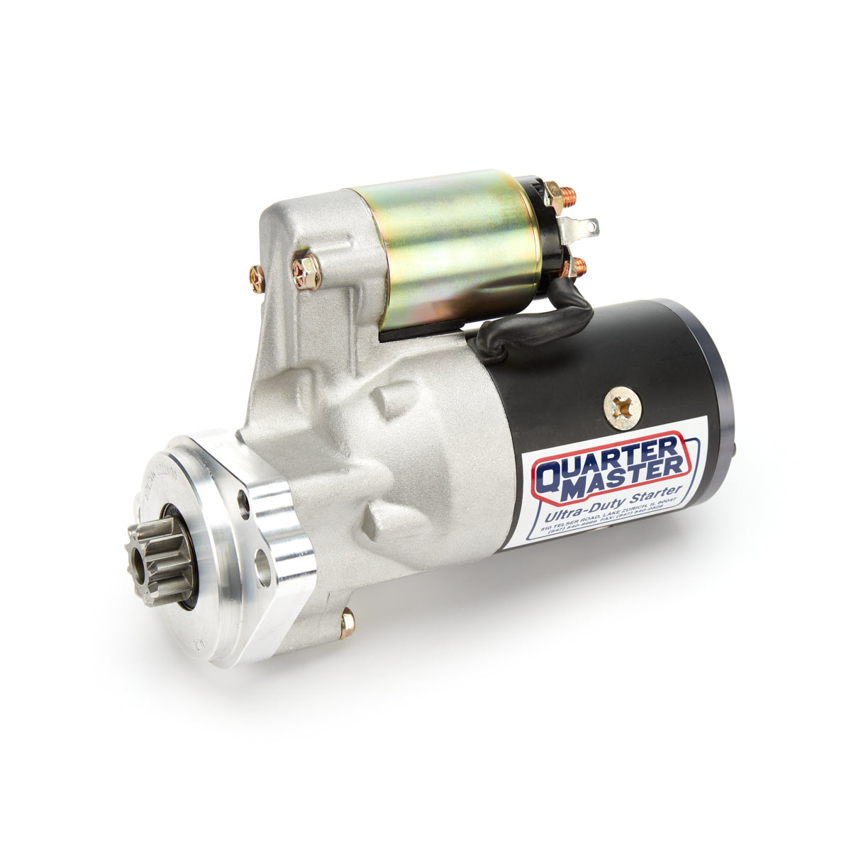Quarter Master Ultra-Duty Starter for Rear Mount Bellhousing w/ Bert - Standard Replacement