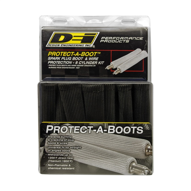 DEI Protect-A-Boot - Black - 6" (8 Pack)