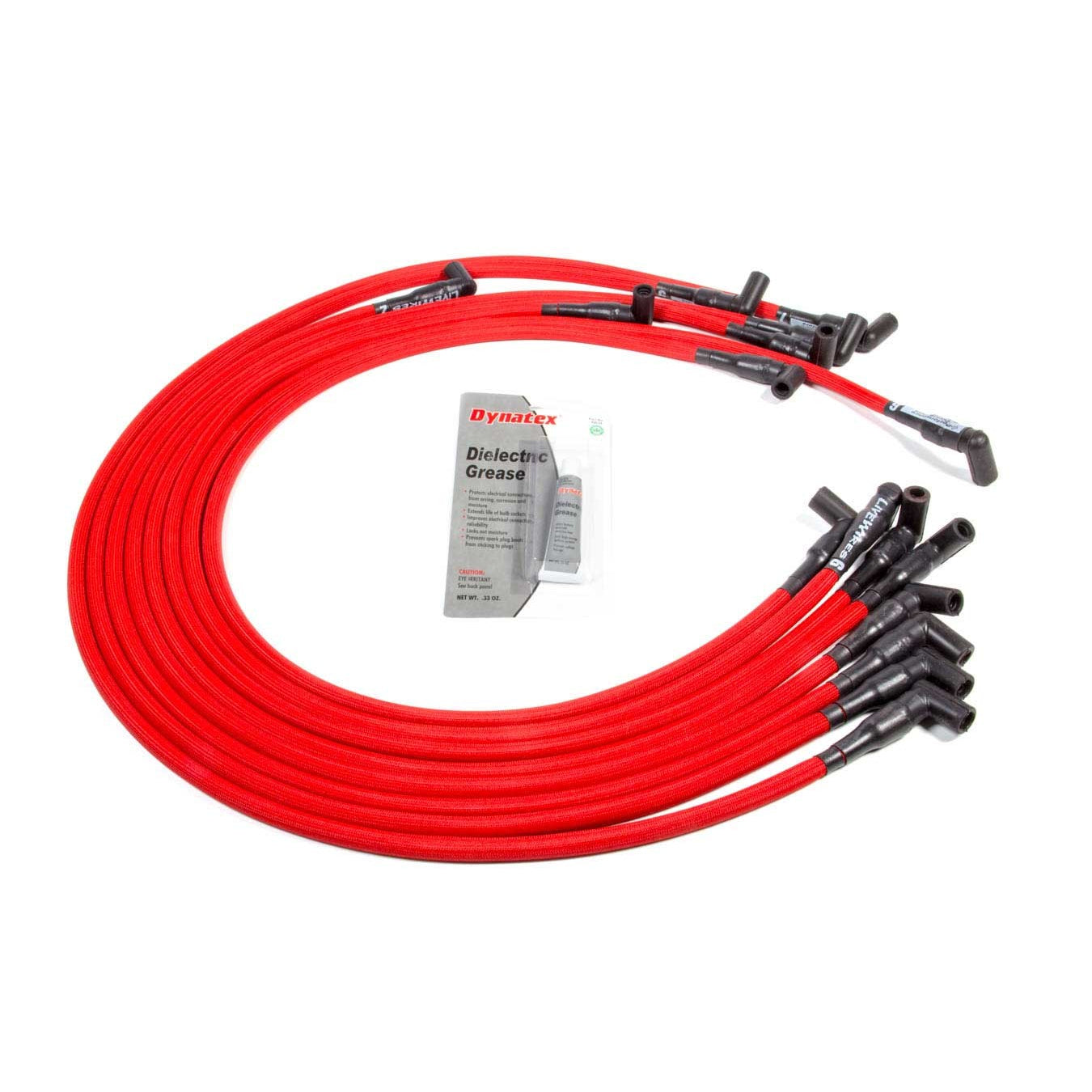 D.U.I. Live Wires Plug Wire Set - SB Chevy - Along Intake & Around The Front, 90 Boots
