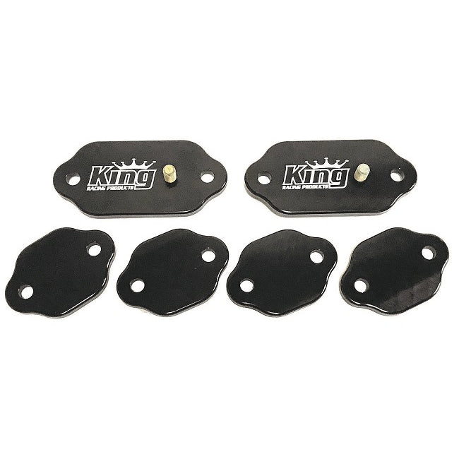 King Billet Standard Port Exhaust Cover Kit