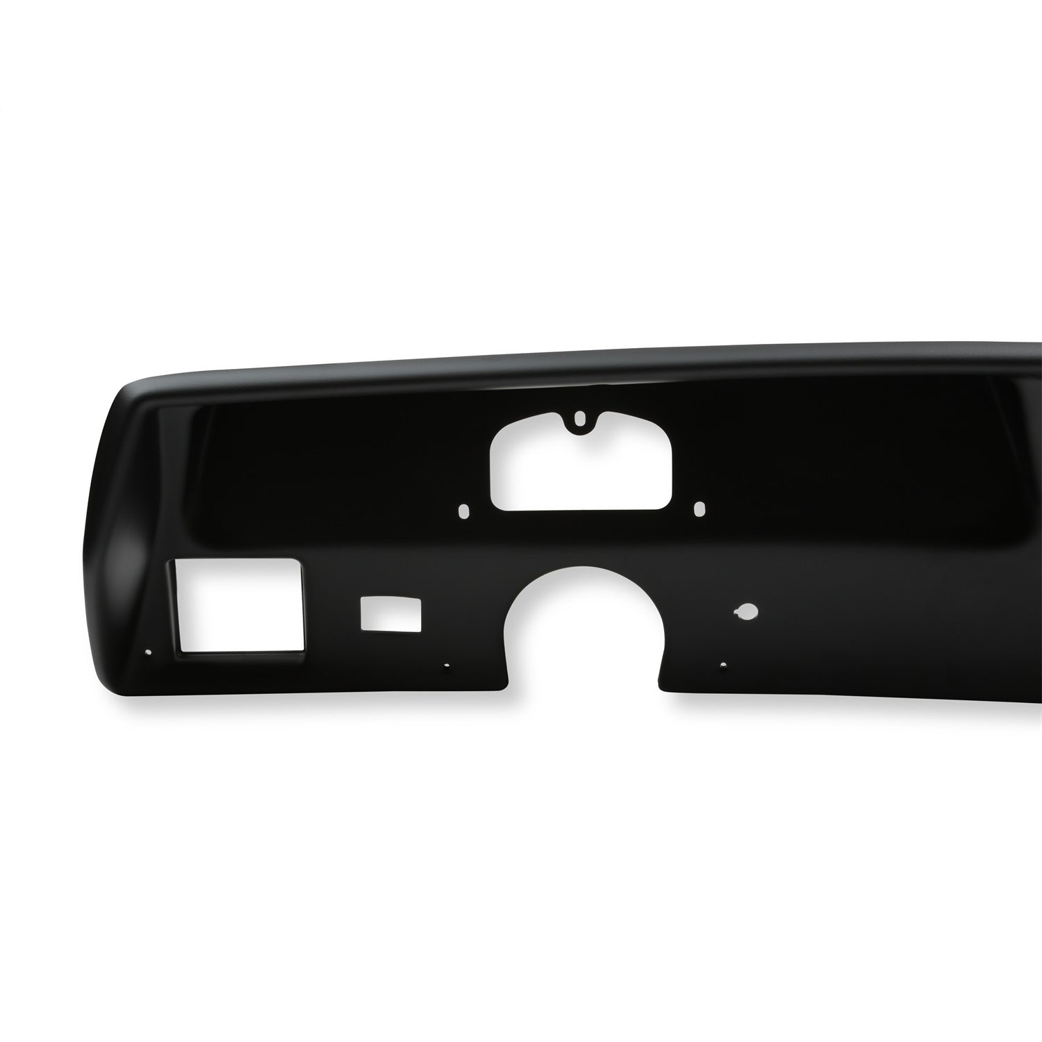 Holley EFI Racepak Dash Bezel - Black - GM A-Body 1970-72