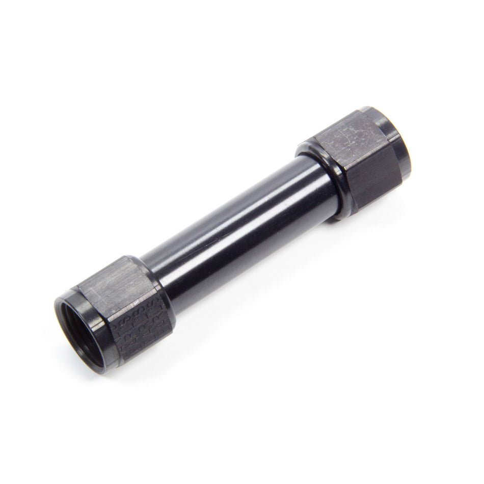 Earl's Products Adapter Fitting Straight 8 AN Female to 8 AN Female Aluminum - Black Anodize