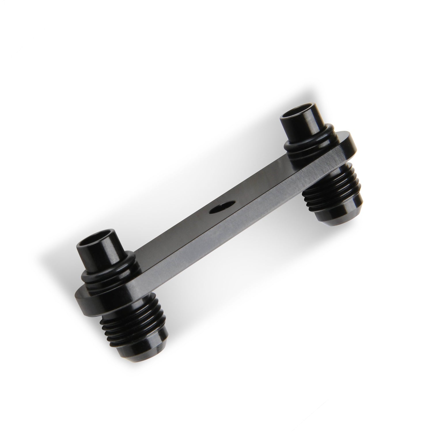 Earl's Transmission Cooler Fitting - Straight - 6 AN Male - Aluminum - Black - 6L80/6L90 Transmissions