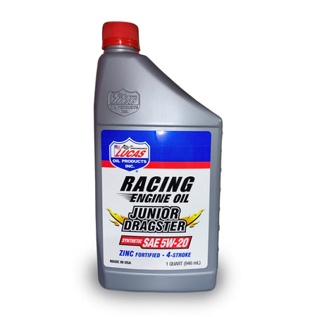 Lucas Lucas Junior Dragster Racing Oil - 5W20 - Synthetic - 1 qt Bottle