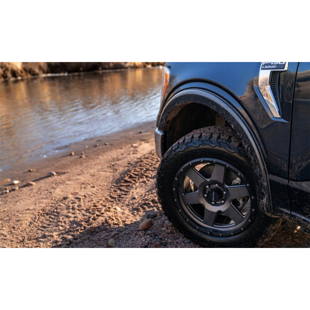 Bushwacker Fender Flare - Front/Rear - 1/2 in Wide - Black - Ford Fullsize Truck 2009-14