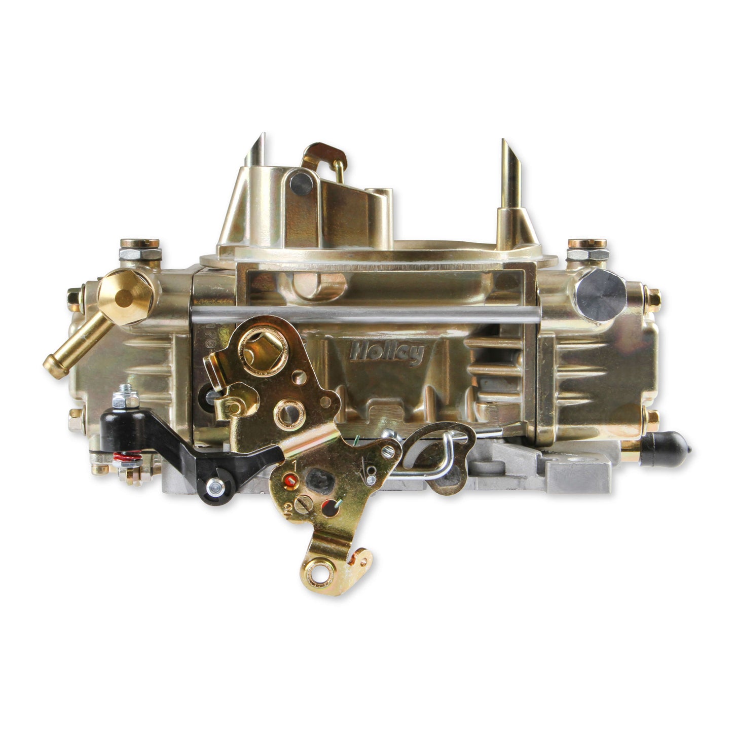Holley Model 4160 Carburetor - 4-Barrel - 465 CFM - Square Bore - Hot Air Choke - Vacuum Secondary - Single Inlet - Chromate
