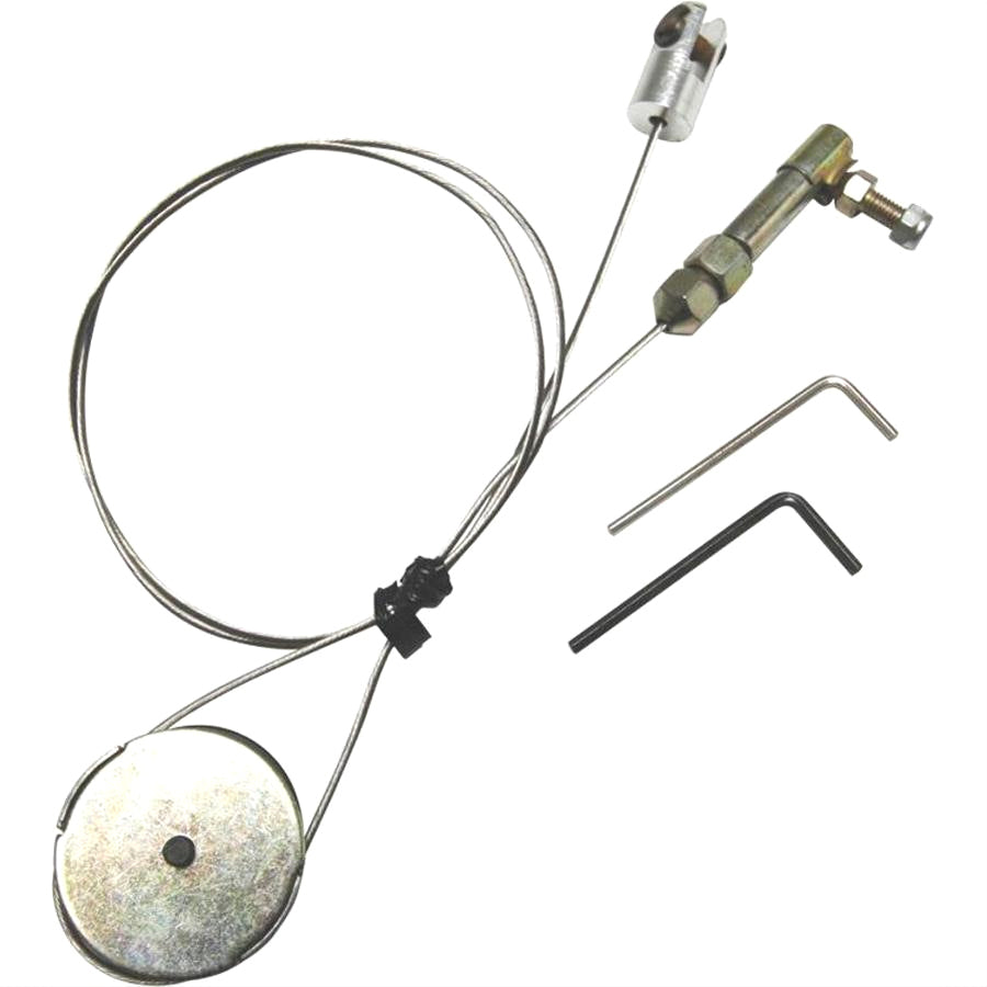 AutoLoc Cut To Fit Door Latch Cable Ends/Pulleys Steel Zinc Oxide - Kit