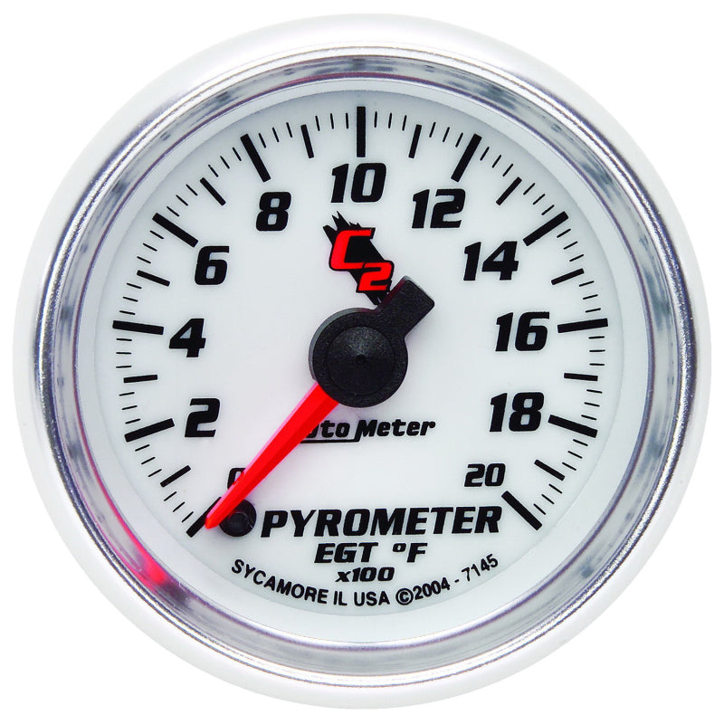 Auto Meter C2 Electric Pyrometer Gauge - 2-1/16 in.