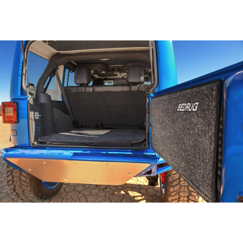 Bedrug Bed Liner - Sides / Tailgate Included - Composite - Gray - 4-Door - Jeep Wrangler JK 2011-18