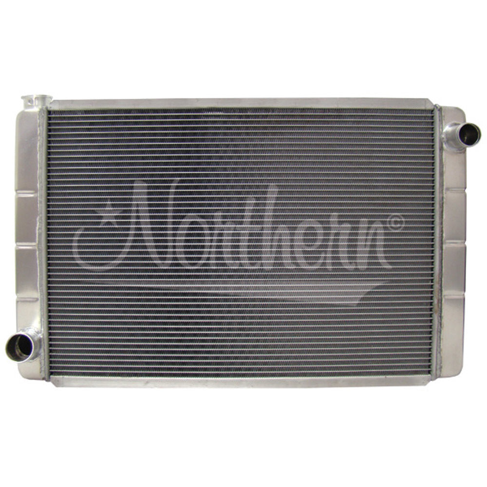 Northern Race Pro Aluminum Radiator - 31 in W x 19 in H x 3.125 in D - Passenger Side Inlet - Driver Side Outlet