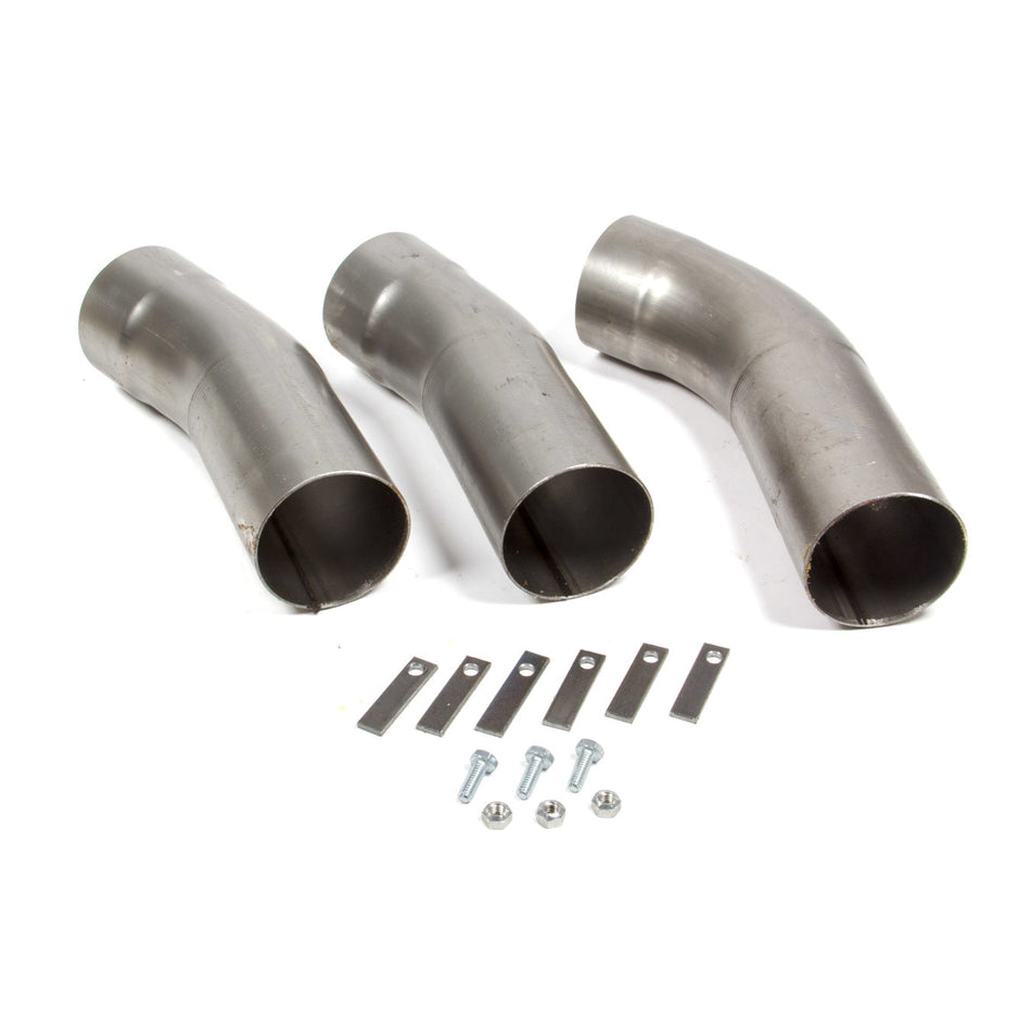 Howe Elbow Kit - 3" - Fits Late Model Applications