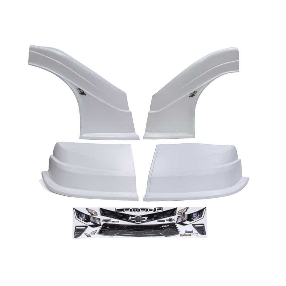 Fivestar MD3 Evolution Nose and Fender Combo Kit - Camaro - White (Flat RS Fender)