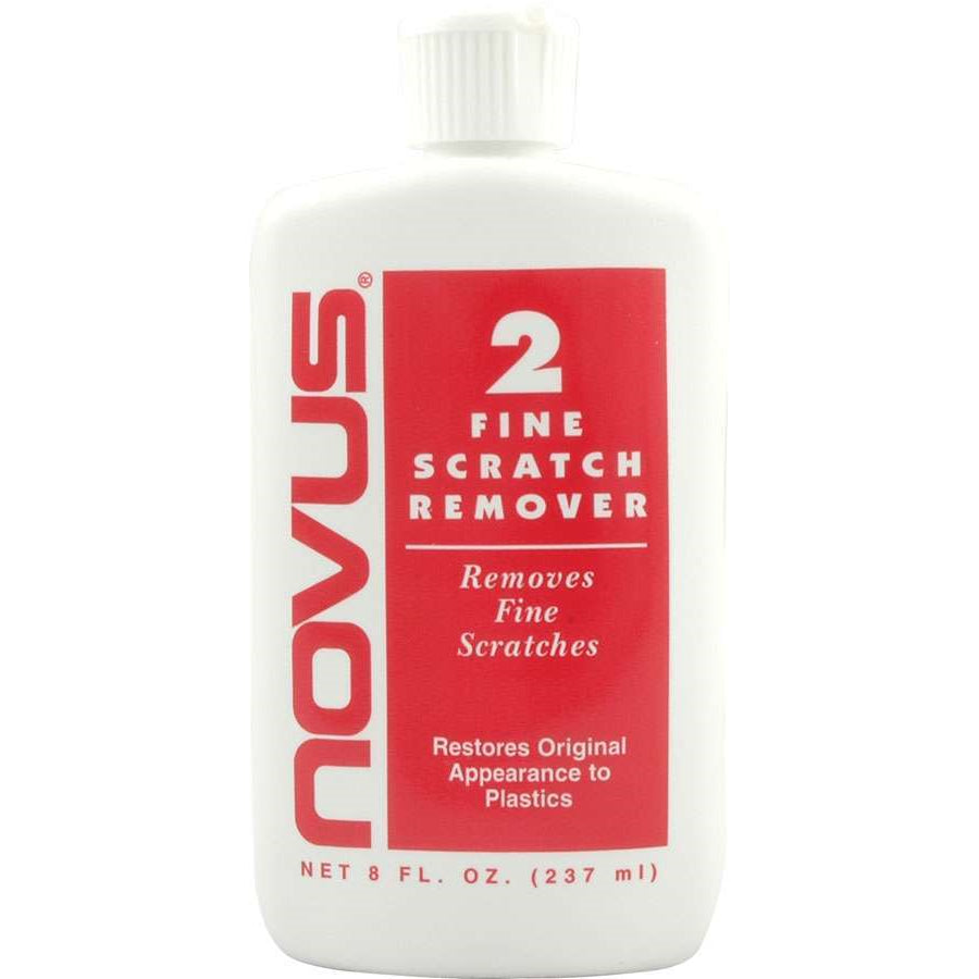 Novus Plastic Polish #2 - Fine Scratch Remover - 8 oz. Bottle
