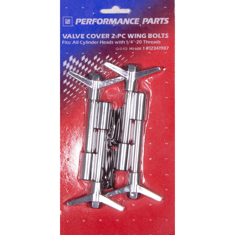 Proform Valve Cover Wing Nut - Bow Tie Emblem - 4 Per Package