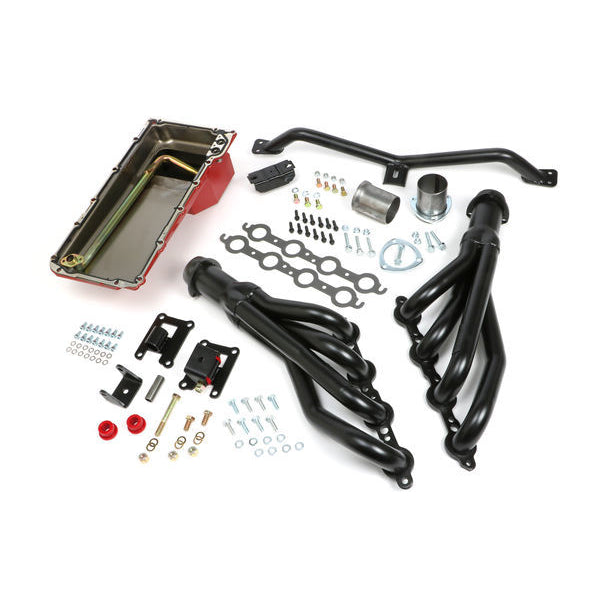 Trans-Dapt Engine Conversion Kit - Crossmember / Gaskets / Hardware / Headers / Mounts / Oil Pan / Pickup Tube