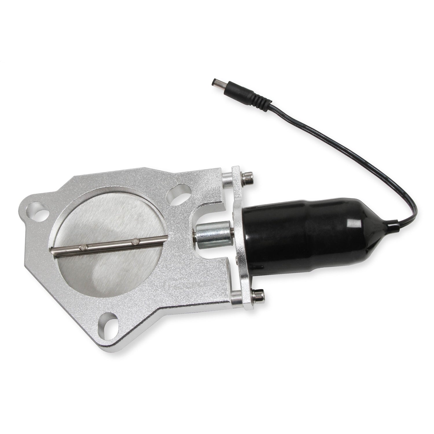 Hooker Electric Exhaust Cut-Out - Weld-On - Dual - 2-1/2" Pipe Diameter - Hardware/Wire Harness Included - Stainless