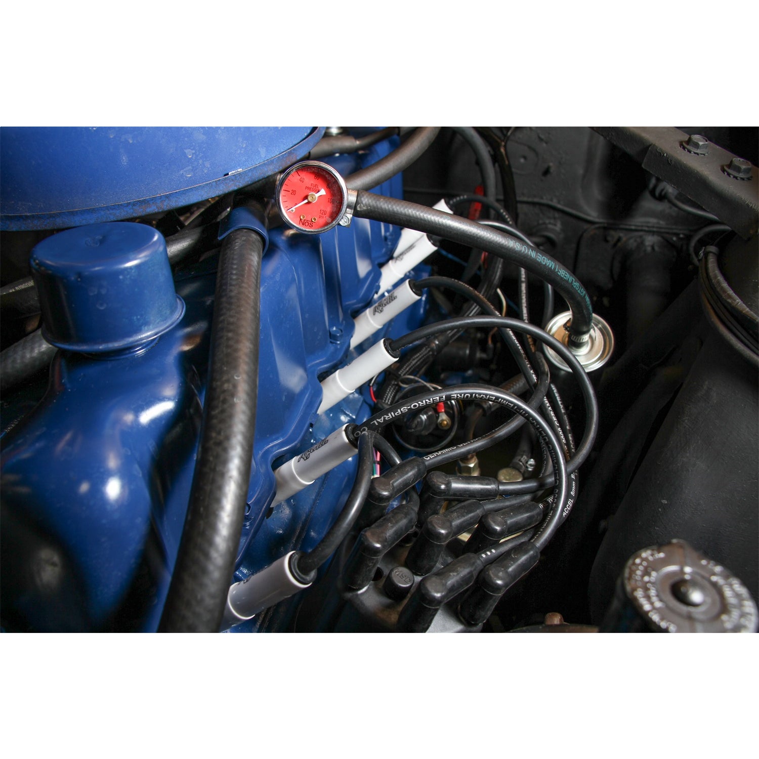ACCEL Extreme 9000 Ceramic Spiral Core 8 mm Spark Plug Wire Set - Black