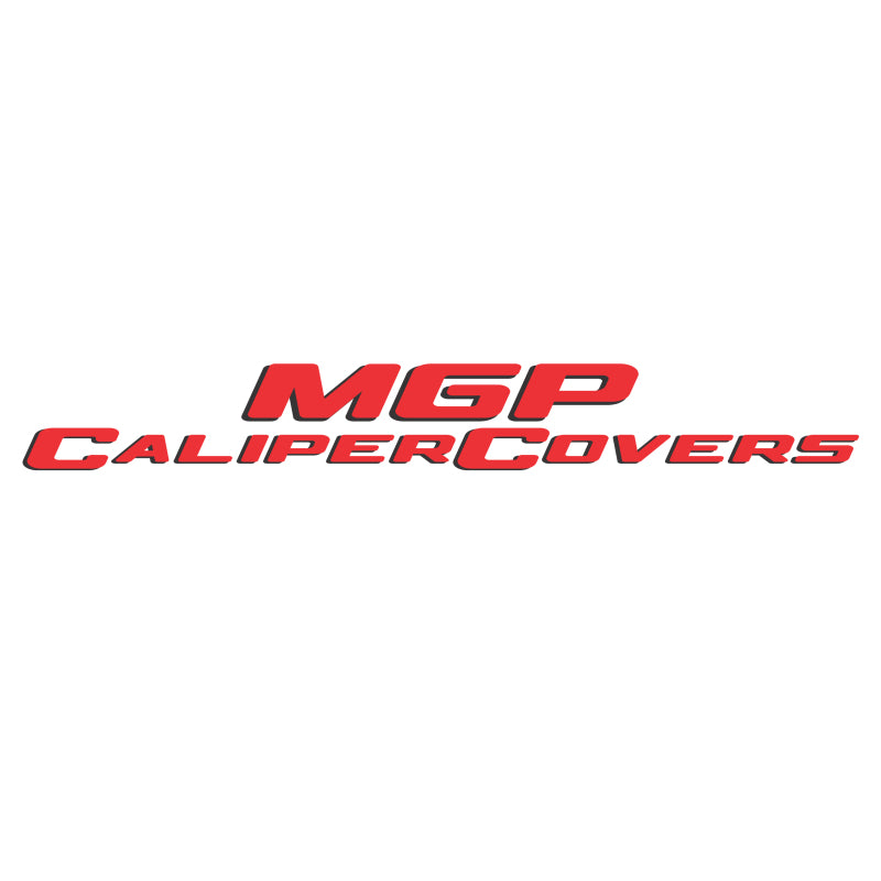 MGP Caliper Covers Brake Caliper Cover - Mustang Script Front Logo