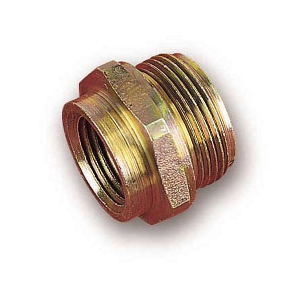 Holley Inverted Flare Fitting - Tube 3/8" Thread 7/8"20 x 5/8"18 - Fits Center Hung Float Bowls