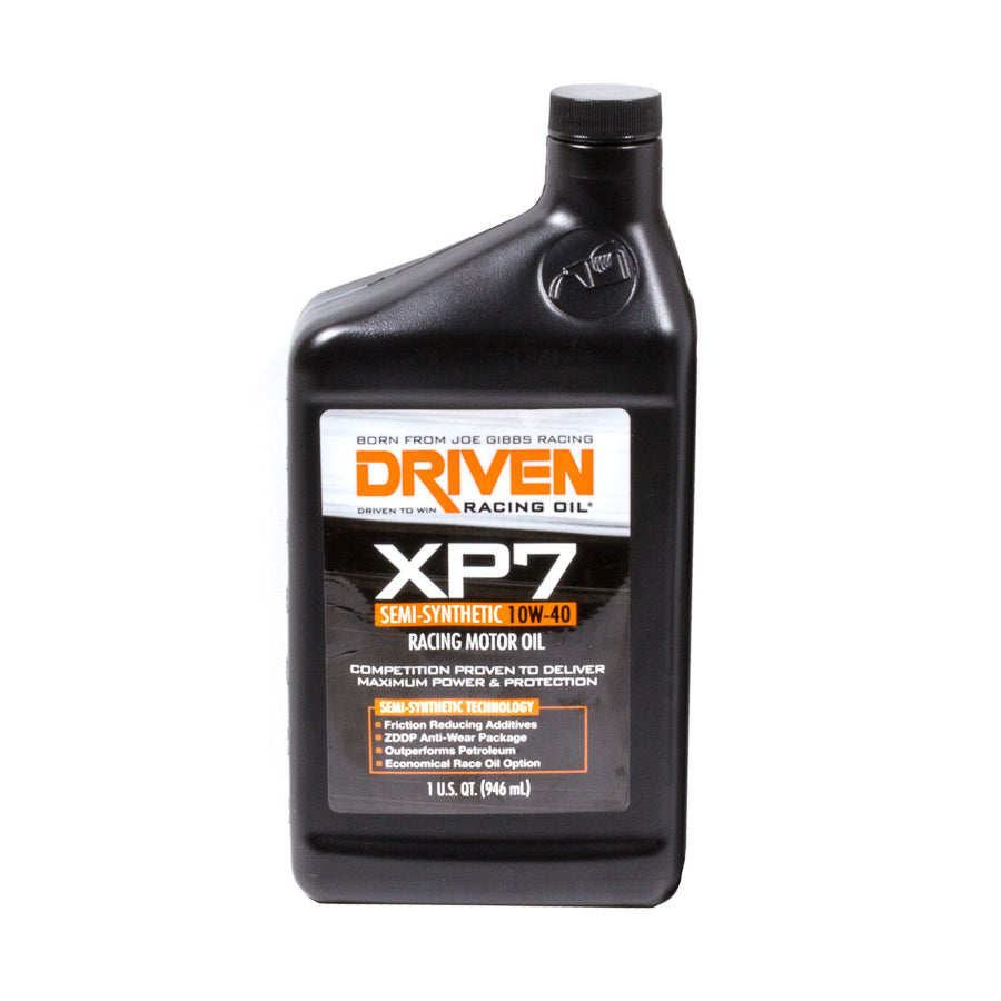 Driven XP7 10W-40 Semi-Synthetic Racing Oil - 1 Quart