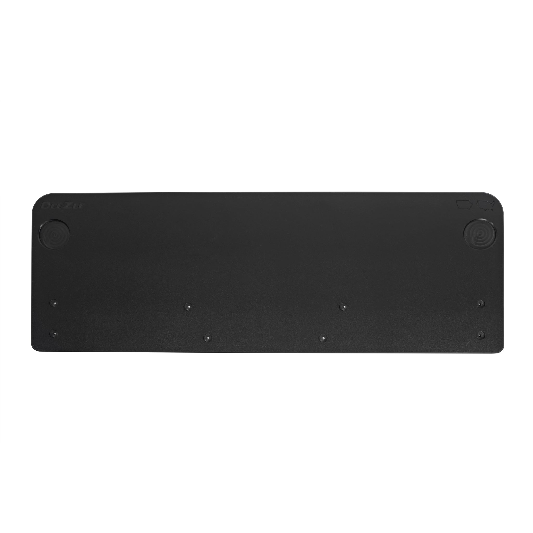 Dee Zee Bolt-On Tailgate Board - OEM Bolt Mount - 1/2 in Thick - 1-Piece - Black - Jeep Gladiator JT 2020-22
