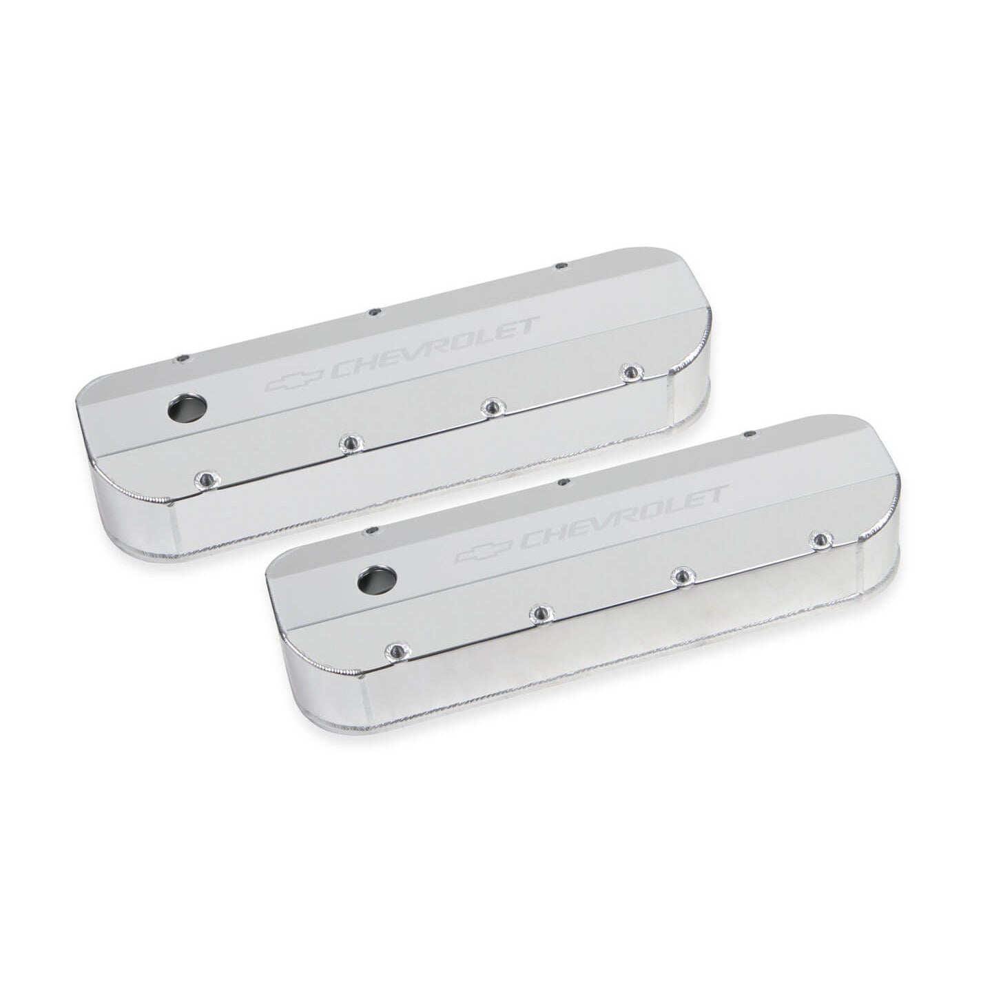 Holley GM Track Series Tall Valve Cover - Baffled